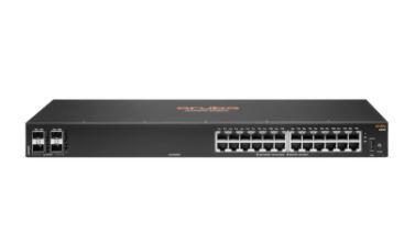 HPE Networking CX6000 Switch 24-Port 1GBase-T 4-Port 1G SFP rackmountfähig von HPE Networking