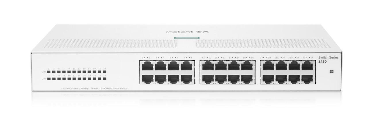 HPE Networking Instant On 1430 24G unmanaged Gigabit Switch EU (R8R49A) von HPE Networking