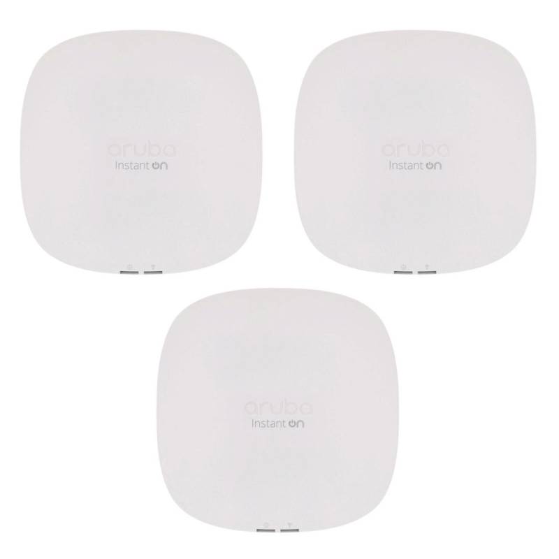 HPE Networking Instant On 3x AP25 mit Netzteil Access Point 4x4 Wi-Fi 6 Indoo... von HPE Networking