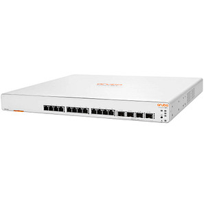 HPE Networking Instant On 1960 12XGT 4SFP+ Switch 12-fach von HPE