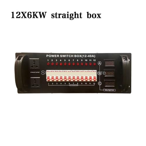 DMX Controller, Dimmen Konsole Bühne Licht Power Schalter Box12 * 6KW Box Bühne Licht Photoelektrische Verteilung Box for Party Professionelles DJ-Equipment DMX Controller, Dimmen Konsole Bühne Licht Power Schalter Box12 * 6KW Box Bühne Licht Photoelektrische Verteilung Box for Party Professionelles DJ-Equipment von HPHPH