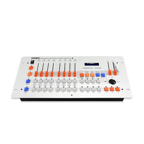DMX Controller, Disco 240 DMX-Konsole 16CHx24 DMX512 Intelligentes Beleuchtungscontroller-Kit Passend for Disco/DJ/Dance-Leuchte Lichtshow Dmx Professionelles DJ-Equipment DMX Controller, Disco 240 DMX-Konsole 16CHx24 DMX512 Intelligentes Beleuchtungscontroller-Kit Passend for Disco/DJ/Dance-Leuchte Lichtshow Dmx Professionelles DJ-Equipment von HPHPH