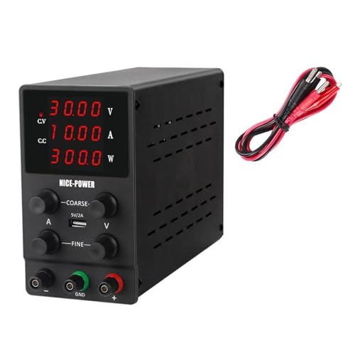 Labornetzteil DC Labor 6. 0V 5A. Regulierte einstellbare Stromversorgung 3 0V 10A. Spannungsregler Stabilisator Switching Bank Source(White) von HPHPH