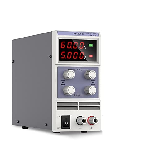 Labornetzteil Laborstabilisator DC Stromversorgungsanpassbare Spannungsregler -Schalter Variablen Bankquellenstromstabilisator(Kps605DF 60V 5A) von HPHPH