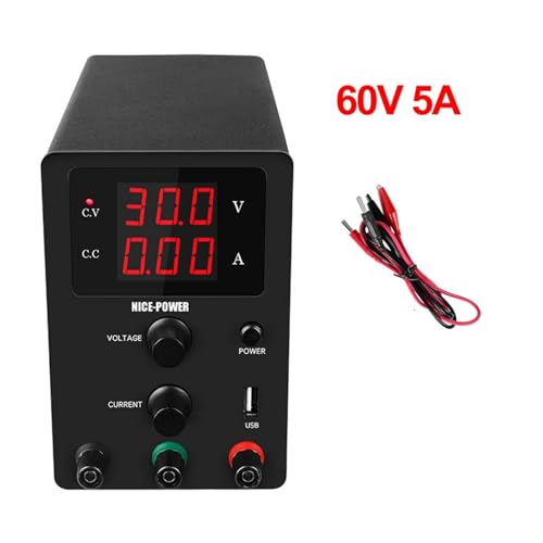 Labornetzteil USB DC. Labor 6. 0V 5A. Regulierte Laborstromversorgung einstellbar 3 0V 10A. Spannungsregler Stabilisator Switching Bank Source(Rood) von HPHPH