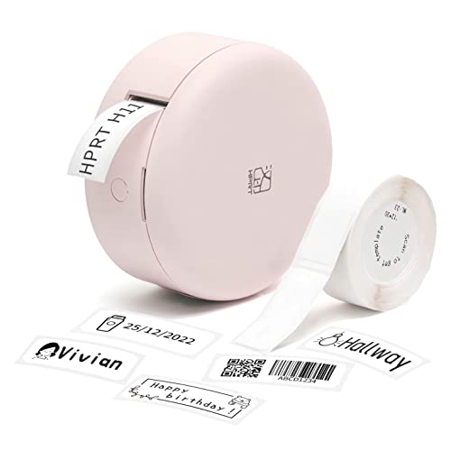HPRT H11 Etikettiergerät Bluetooth Etikettendrucker | Mini Tragbarer Beschriftungsgerät Selbstklebend | USB-Schnellladung Labeldrucker für Zuhause Büro Kleines Geschäft | Labelmaker für IOS&Android von HPRT