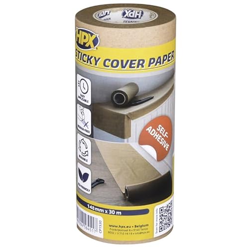 HPX Schnellklebepapier, 148 mm x 30 m-CP1530 von HPX