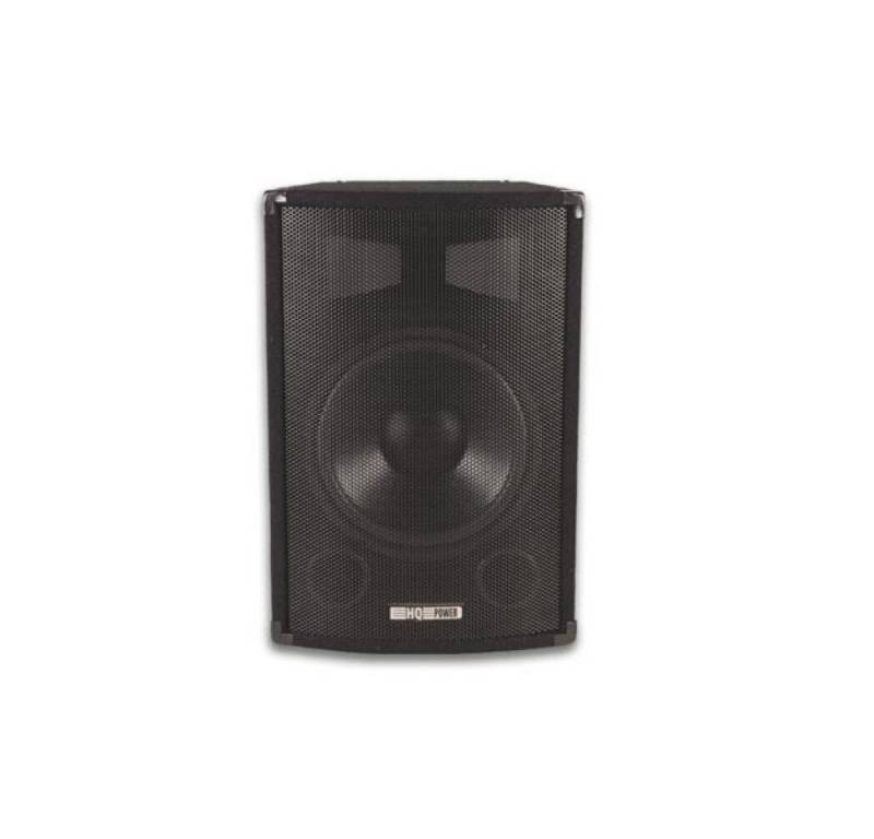 HQ POWER 2-wege-lautsprecherbox 8" vollständiges schutzgitter 300 w schwarz Lautsprecher von HQ POWER