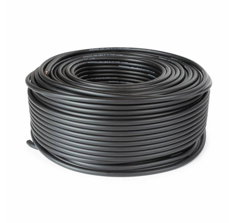 HQ POWER LAUTSPRECHERKABEL - SCHWARZ - 2 x 2.50 mm² - 100 m Audio- & Video-Kabel von HQ POWER