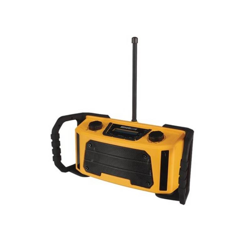 HQ POWER ROBUSTES BAUSTELLENRADIO - DAB/DAB+/UKW - 2 x 2.5 W Baustellenradio von HQ POWER