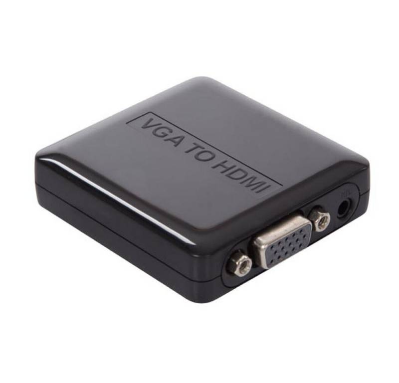 HQ POWER VGA + AUDIO AUF HDMI-WANDLER Audio- & Video-Adapter von HQ POWER
