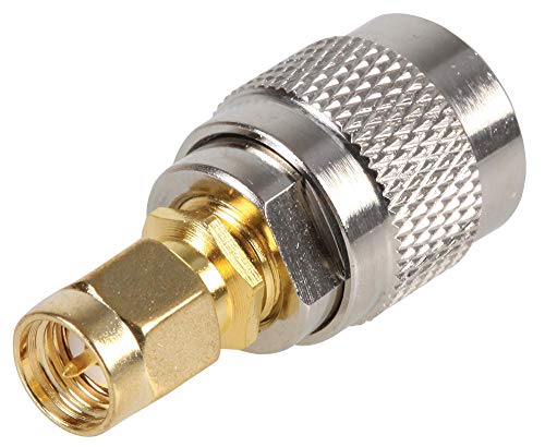 Adapter SMA-Stecker auf TNC-Stecker, Adapter, gerader Adapter, RF-Koaxial, Konvertierung von Koax-Typ SMA, Konvertierung von Geschlechtstecker, Konvertierung zu Koax-Typ Tnc, Konvertierung zu von HQ TEC