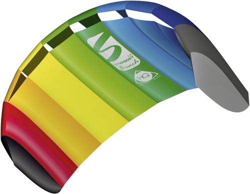 HQ Zweileiner Lenkmatte Symphony Beach 1.3 Rainbow Spannweite (Details) 1300mm Windstärken-Eignung von HQ