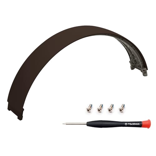Studio Pro 2023 Kabelloser Kopfband-Ersatz, Reparatur-Set für Beats Studio Pro 2023 Kopfhörer, biegsam, langlebig, Verbundmaterialien und Werkzeuge (dunkelbraun) von HQB-STAR