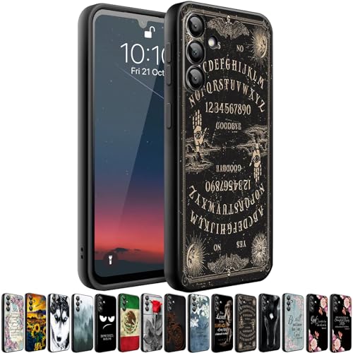 HQUSZPT Ouija Board Schutzhülle kompatibel mit Samsung Galaxy S24, schlanke, stoßfeste Schutzhülle für Samsung Galaxy S24 von HQUSZPT