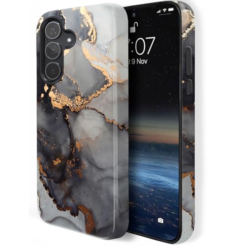 HQUSZPT Schutzhülle für Samsung Galaxy A36, zweilagiger Schutz, robuste Hülle, kompatibel mit Samsung Galaxy A36, moderner Marmor HQUSZPT Schutzhülle für Samsung Galaxy A36, zweilagiger Schutz, robuste Hülle, kompatibel mit Samsung Galaxy A36, moderner Marmor von HQUSZPT