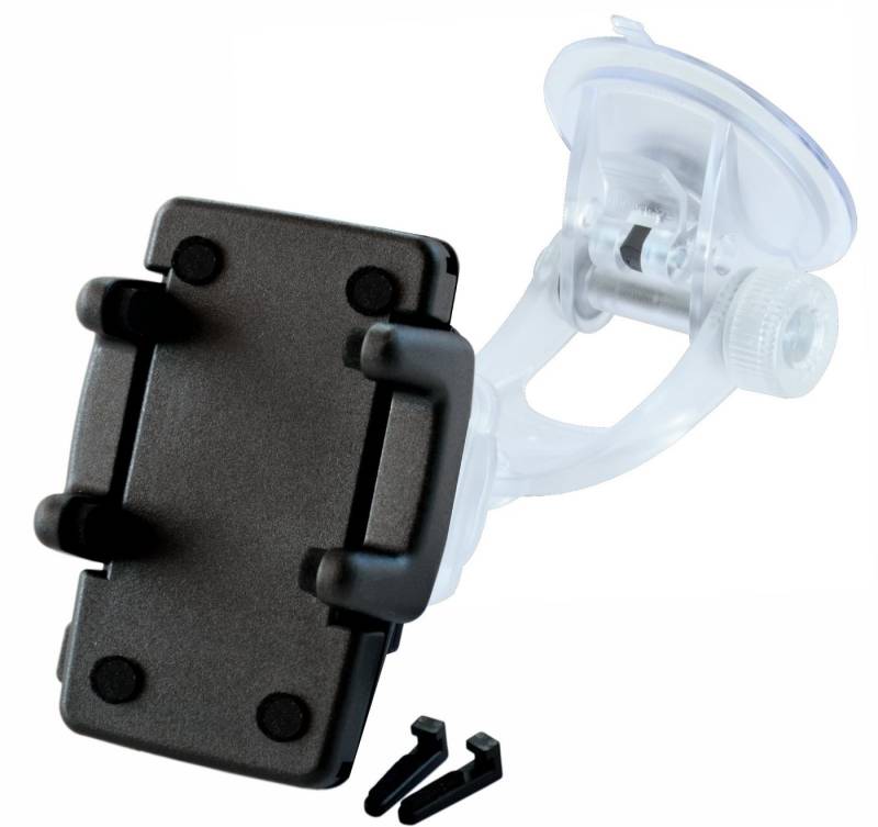 HR GRIP Universal 4QuickFix Auto Saugnapf Halter für Handys 38 - 68 mm Breite Handy-Halterung von HR GRIP
