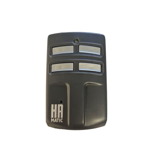 HR Matic Multi2 Noa Universal-Fernbedienung für Garage, kompatibel mit Frequenzen 433 bis 868 MHz, fester und variabler Code, vereinheitlicht 4 verschiedene Fernbedienungen in 1 HR Matic Multi2 Noa Universal-Fernbedienung für Garage, kompatibel mit Frequenzen 433 bis 868 MHz, fester und variabler Code, vereinheitlicht 4 verschiedene Fernbedienungen in 1 von HR Matic