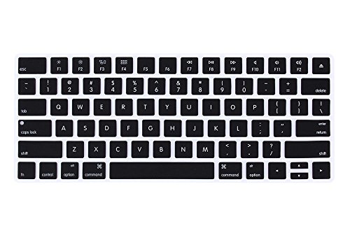 HRH Hot New Keyboard Cover Silikon Skin für Apple Magic Tastatur (mla22ll/A) mit US Layout schwarz von HRH