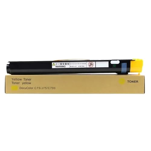 HRNJX 1PC CMYK600g C700 Toner Patrone Kompatibel Mit Farbe C75 J75 Presse Kompatibel mit 700i 700 Digital Color Press Kopierer Patronen Pulver(Y) von HRNJX