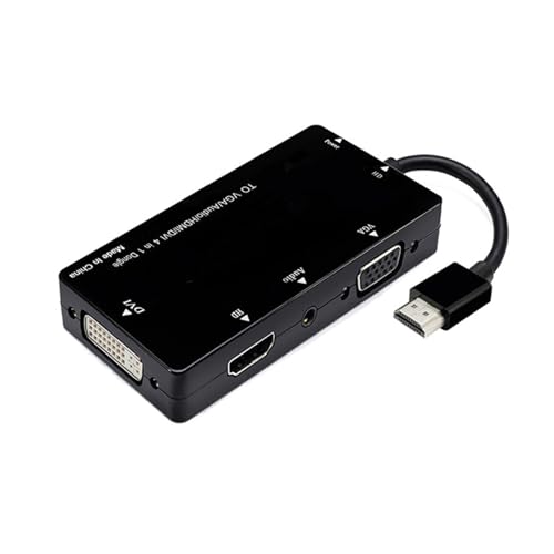 HRODA 1080P Kompatibel Zu VGA Kompatibler Sound Video Konverter Adapter Für Mehrere Monitore von HRODA