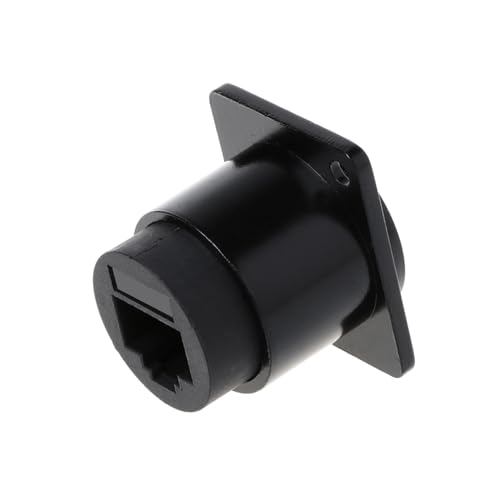 HRODA 1PC Wasserdichter Stecker Ethernet Verlängerungsadapter Cat6-Buchsenmodul Geschirmt von HRODA