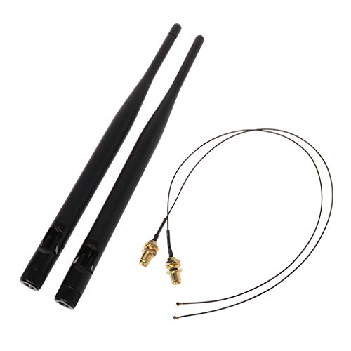 HRODA 2X 6dBi M.2 MHF4 U.FL WiFi Antenne Set 9260 9560 8265 8260 7265 7260 von HRODA