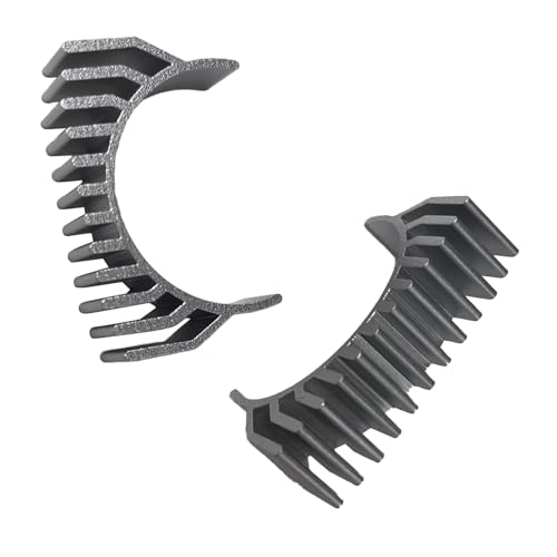 HRODA Schwarzer Aluminium Kühlkörper Für K1MAX36 3D Drucker Runder Schrittmotor Selbstklebender Kühlkörper Leise Passive Kühlung von HRODA