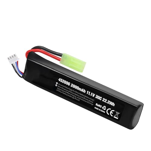 Lithium Polymer Akku 11.1V 2000mAh 452096 30C 3S Wiederaufladbarer Lipo Akku Lithium Ion Akku mit Tamiya-Stecker für RC Drohne Flugzeug Zubehörteil von HRYHWASE