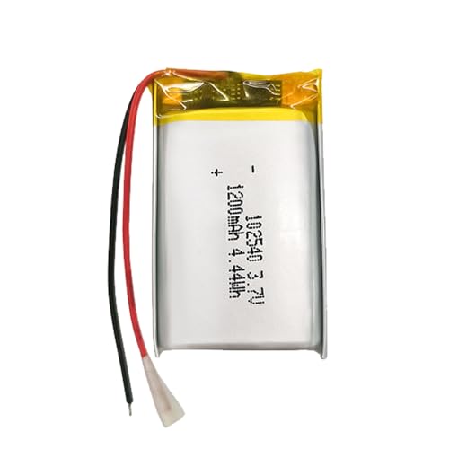 Lithium Polymer Akku 3.7V 1200mAh 102540 Wiederaufladbarer Lipo Akku Lithium Ion Akku für RC Drohne Flugzeug Zubehörteil von HRYHWASE