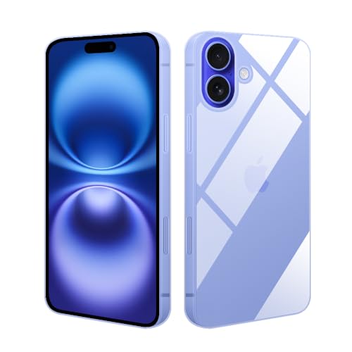 HSP Hülle für Apple iPhone 16 Plus [Staubabweisend] Handyhülle | Premium TPU Silikon Case Schutzhülle | Kratzfest Stoßfest Fallschutz | Kameraschutz Displayschutz | Exakt Durchsichtig | Transparent von HS Products