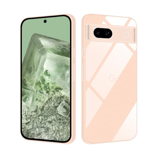 HSP Hülle für Google Pixel 8A [Staubabweisend] Handyhülle | Premium TPU Silikon Case Schutzhülle | Kratzfest Stoßfest Fallschutz | Kameraschutz Displayschutz | Exakt Durchsichtig | Transparent von HS Products