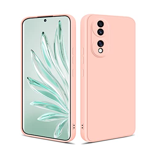 HSP Hülle für Honor 70 5G [Staubabweisend] Handyhülle | Premium TPU Silikon Case Schutzhülle | Kratzfest Stoßfest Fallschutz | Kameraschutz Displayschutz | Passgenau Dünn Matt | Rosa von HS Products