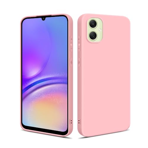 HSP Hülle für Samsung Galaxy A05 [Staubabweisend] Handyhülle | Premium TPU Silikon Case Schutzhülle | Kratzfest Stoßfest Fallschutz | Kameraschutz Displayschutz | Passgenau Dünn Matt | Rosa von HS Products