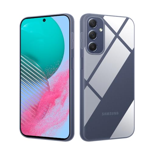 HSP Hülle für Samsung Galaxy M54 5G [Staubabweisend] Handyhülle | Premium TPU Silikon Case Schutzhülle | Kratzfest Stoßfest Fallschutz | Kameraschutz Displayschutz | Exakt Durchsichtig | Transparent von HS Products