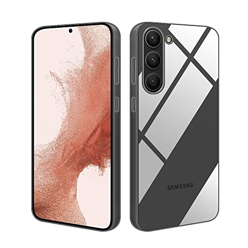 HSP Hülle für Samsung Galaxy S23+ 5G [Staubabweisend] Handyhülle | Premium TPU Silikon Case Schutzhülle | Kratzfest Stoßfest Fallschutz | Kameraschutz Displayschutz | Exakt Durchsichtig | Transparent von HS Products