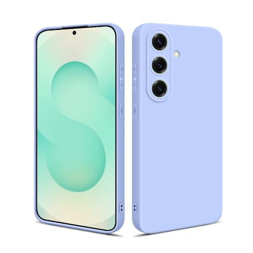 HSP Hülle für Samsung Galaxy S25+ 5G [Staubabweisend] Handyhülle | Premium TPU Silikon Case Schutzhülle | Kratzfest Stoßfest Fallschutz | Kameraschutz Displayschutz | Passgenau Dünn Matt | Hellblau von HS Products
