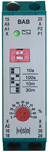 HSB Industrieelektronik 11.112.21.013 Zeitrelais, abfallverzögert ohne Hilfsspannung BAB von HSB Industrieelektronik GmbH