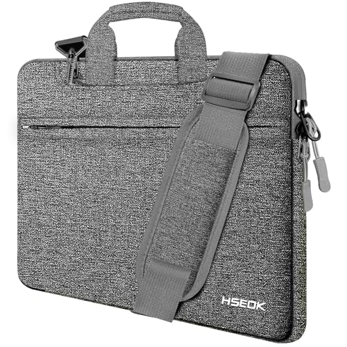 HSEOK 15 15.6 16 Zoll Laptop-Tasche, Griff, Aktentasche, wasserabweisende Schutzhülle, kompatibel mit MacBook Air/Pro M1 M2 M3 16 15 Zoll, XPS 15 und den meisten 14-16 Zoll Notebooks,D02G05 von HSEOK