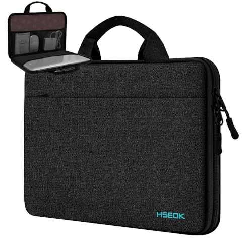 HSEOK Laptop Tasche 13,3 Zoll Laptophülle MacBook Pro 14 Zoll 2021 M1 Pro/M1 Max A2442, MacBook Air/Pro 13", XPS 13 und die meisten 13"-13,5" HP/Dell/Asus/Acer/Lenovo usw,B04K01 von HSEOK