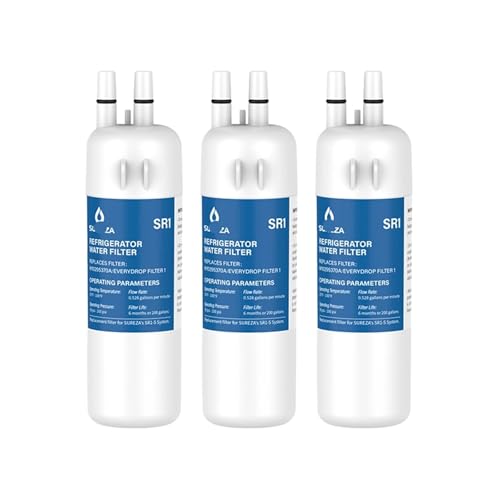 EDR1RXD1 Kühlschrank-Wasserfilter, Kompatibel For Whirlpool, W10295370A EveryDrop Filter 1 P8RFWB2L, Kompatibel For Kenmore, 9081, 1–5 Stück(3PCS) von HSIFSKK