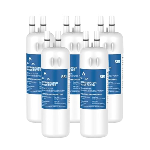 EDR1RXD1 Kühlschrank-Wasserfilter, Kompatibel For Whirlpool, W10295370A EveryDrop Filter 1 P8RFWB2L, Kompatibel For Kenmore, 9081, 1–5 Stück(5pcs) von HSIFSKK