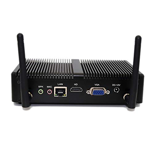 10th Pentium 6405U Fanless PC, Mini Box PC, HTPC, Desktop PC with 4G RAM 128G SSD 6 USB VGA HDMI RJ45 MIC SPK von HSIPC