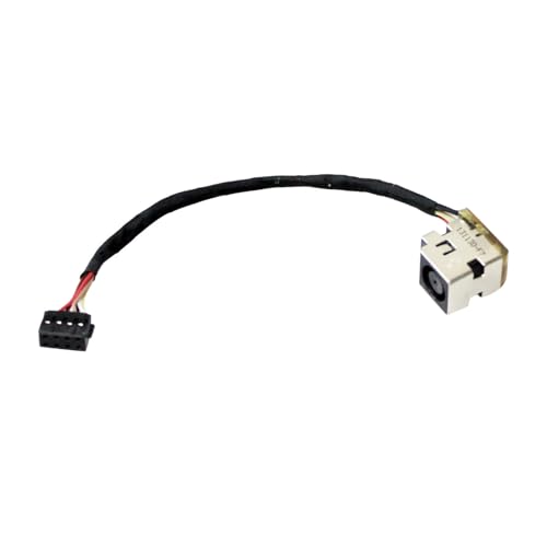 HSSDTECH Anschluss Netzteil Ladegerät DC Power Jack Kabel für HP ProBook 430 440 450 455 G1 G2 710431-SD1 710431-FD1 (13,8 cm) von HSSDTECH