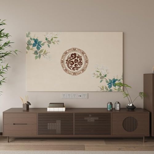 HSTANGKY TV Abdeckung 32-80 Zoll TV-Staubschutz Verdickter Stoff Displayschutz Universell Mit Gummiband Für LCD/LED Fernseher Staubdichter Displayschutz-flower||49-52inch HSTANGKY TV Abdeckung 32-80 Zoll TV-Staubschutz Verdickter Stoff Displayschutz Universell Mit Gummiband Für LCD/LED Fernseher Staubdichter Displayschutz-flower||49-52inch von HSTANGKY
