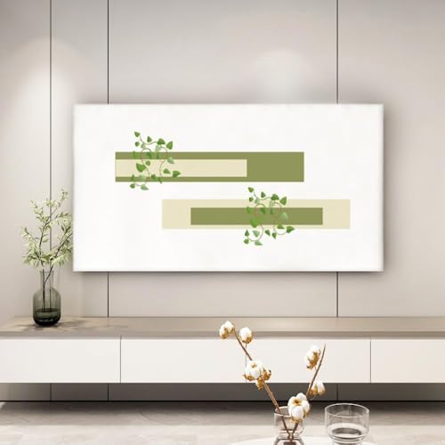 HSTANGKY TV Abdeckung Für Den Innenbereich Für LCD LED TVs Elastischer Staubschutz Universeller Displayschutz Für Den Innenbereich Zum Aufhängen Für Plasma Und Curved TVs-Leaf||70inch HSTANGKY TV Abdeckung Für Den Innenbereich Für LCD LED TVs Elastischer Staubschutz Universeller Displayschutz Für Den Innenbereich Zum Aufhängen Für Plasma Und Curved TVs-Leaf||70inch von HSTANGKY
