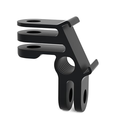 HSU 90° Vertikaler Action-Kamera-Adapter für Go Pro, Aluminium-Stativhalterung mit Cold Shoe-Loch für Hero 13/12/11/10/9/8/7/6/5/4/3 HSU 90° Vertikaler Action-Kamera-Adapter für Go Pro, Aluminium-Stativhalterung mit Cold Shoe-Loch für Hero 13/12/11/10/9/8/7/6/5/4/3 von HSU