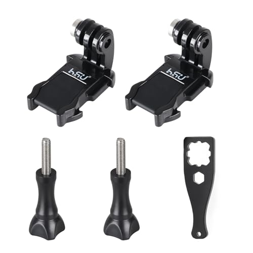 HSU Quick Release Buckle J-Hook Clip für Go Pro, Schnellverschluss-Schnallenclip für Hero 13/12/11/10/9/8/7/6/5/4/3 und andere Action-Kameras HSU Quick Release Buckle J-Hook Clip für Go Pro, Schnellverschluss-Schnallenclip für Hero 13/12/11/10/9/8/7/6/5/4/3 und andere Action-Kameras von HSU