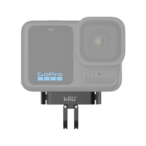 HSU Schnellwechselhalterung für Go Pro Hero 13 Schwarz, Magnetische Verriegelung Stativhalterung Adapter Zubehör, Kamera Metall Basis für Hero 13 HSU Schnellwechselhalterung für Go Pro Hero 13 Schwarz, Magnetische Verriegelung Stativhalterung Adapter Zubehör, Kamera Metall Basis für Hero 13 von HSU
