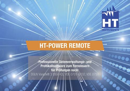 HT Instruments 2006420 HT-Power Remote Software 1St. von HT Instruments